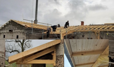 Rénovation sur ancienne ferme